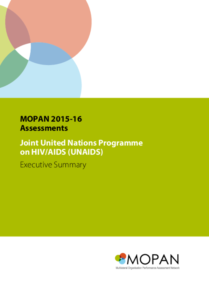 2016_Mopan UNAIDS report [Executive Summary]