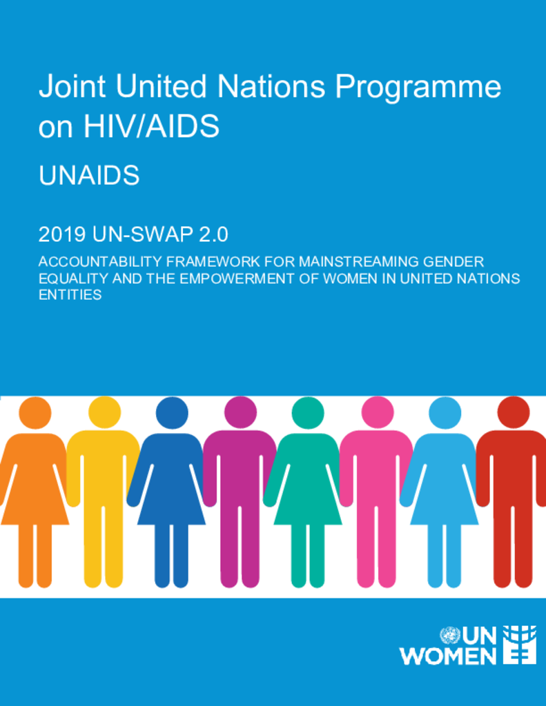 2019 UN-SWAP report UNAIDS