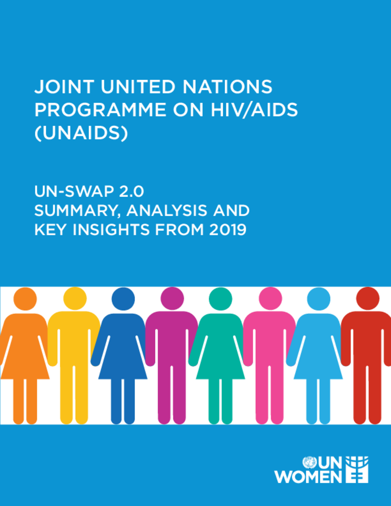 2019 UN-SWAP scorecard for UNAIDS