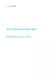 2014_Regional_Summary _Report_MENA