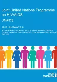 2019 UN-SWAP report UNAIDS