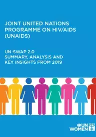 2019 UN-SWAP scorecard for UNAIDS