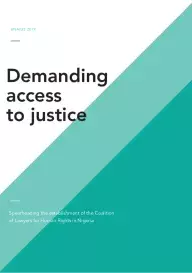 Case study Nigeria - Demanding access to justice