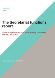 Secretariat_Organizational report_2018-2019