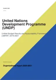 UNDP_Organizational report_2021_0