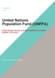 UNFPA_Organizational report_2018-2019