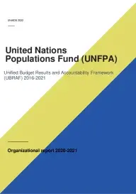 UNFPA_Organizational report_2021_0