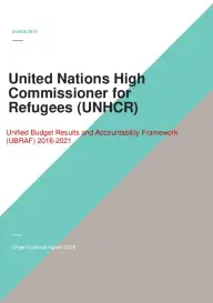 UNHCR_Organizational report_2018