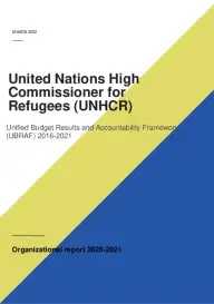 UNHCR_Organizational report_2021_0