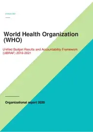 WHO_Organizational report_2020